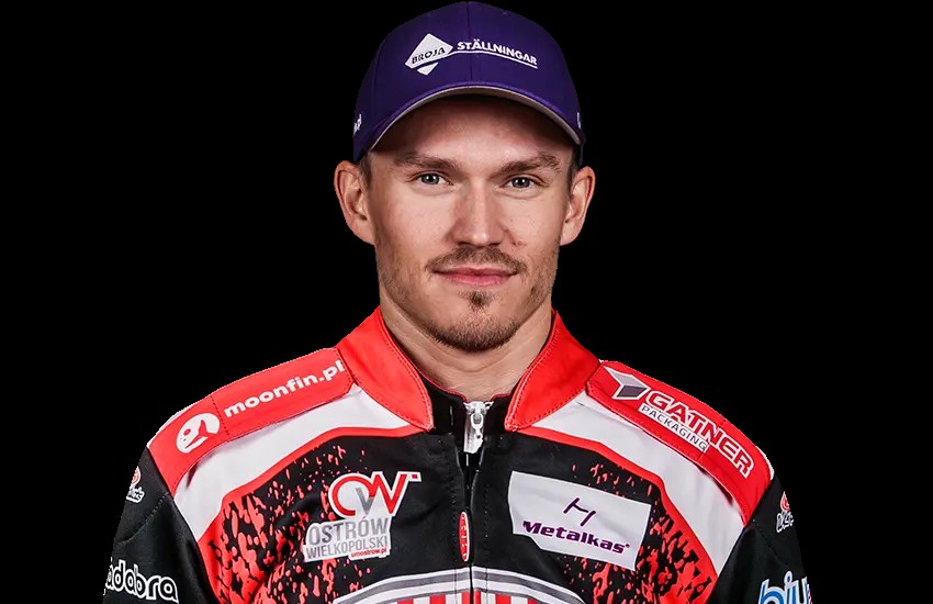 Oliver Berntzon – żużlowiec sponsorowany przez KODA Logistics Group